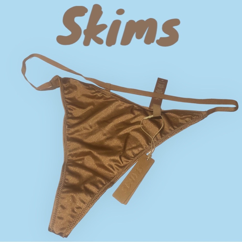 SKIMS - Gstring thong  color- desert clay size - 2XL